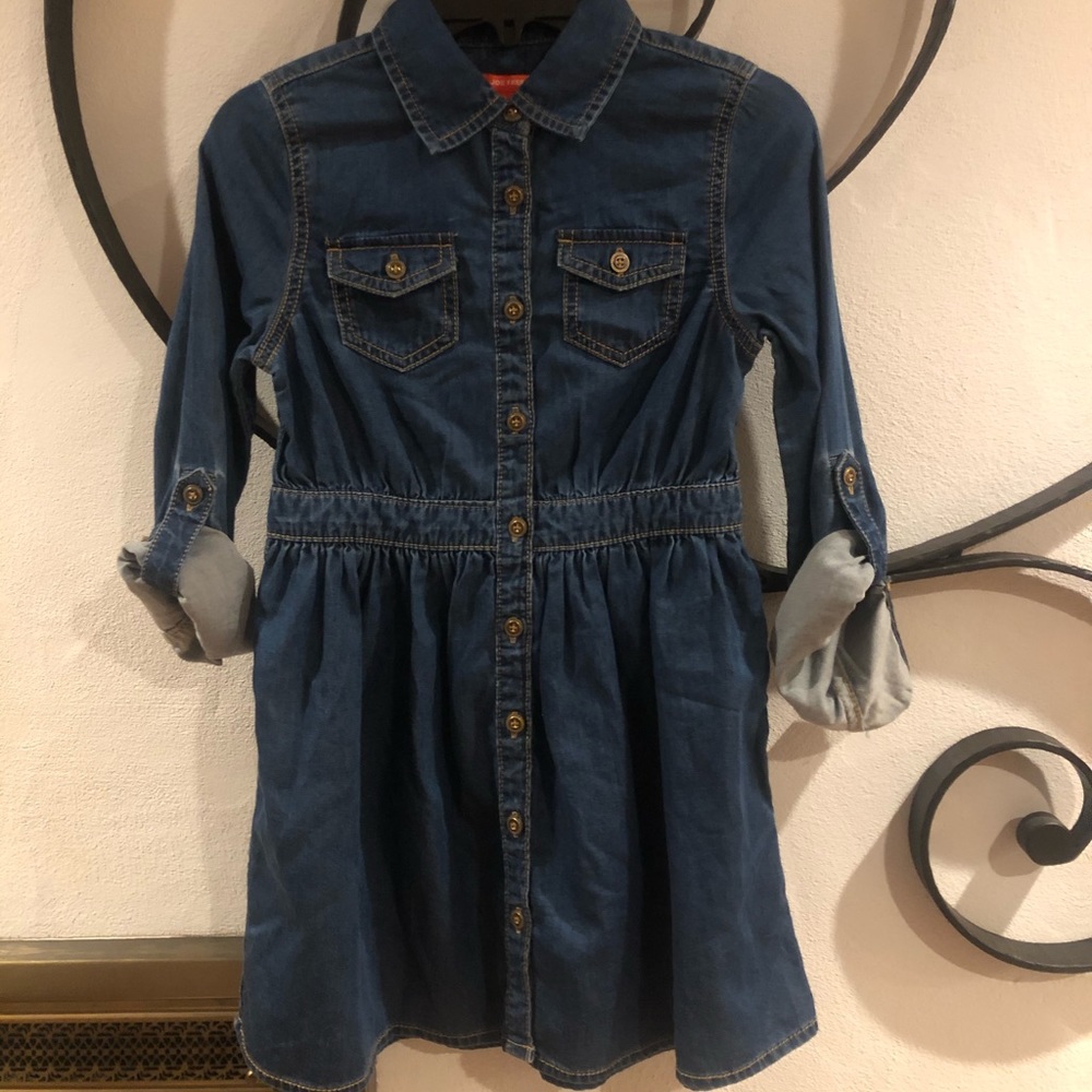 Girls, Joe Fresh denim dress